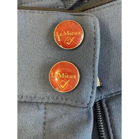 Le Mieux Riding Pants | Blue | Preloved | Equestrian Babe | Horse Girl | - Picture 5 of 16